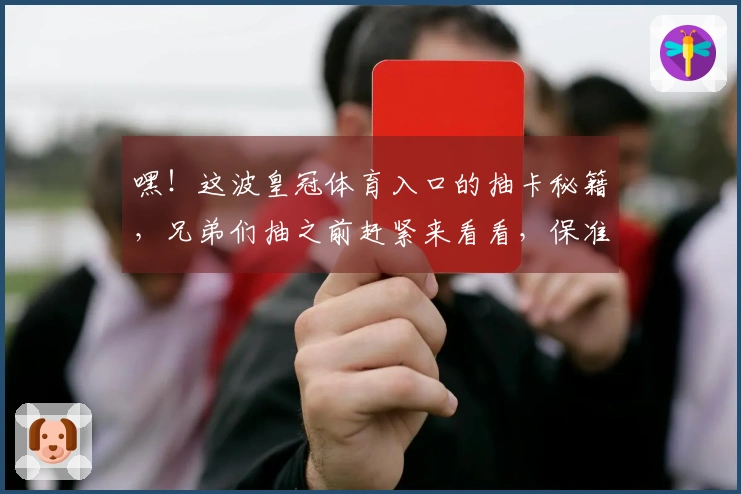 嘿！这波皇冠体育入口的抽卡秘籍，兄弟们抽之前赶紧来看看，保准让你收益翻倍！